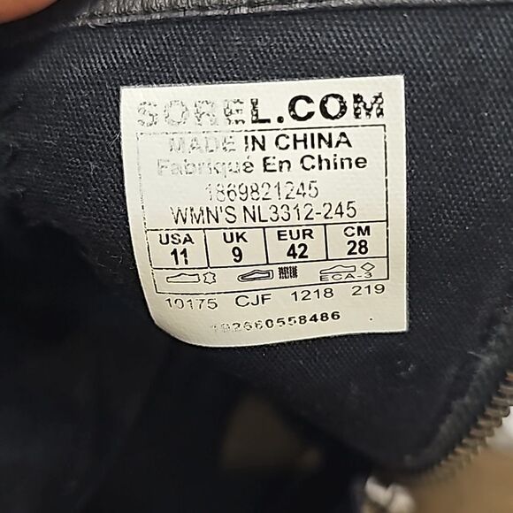 Sorel emelie suede bootie women's 11 - Picture 7 of 11